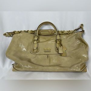 Coach Madison Patent leather bag